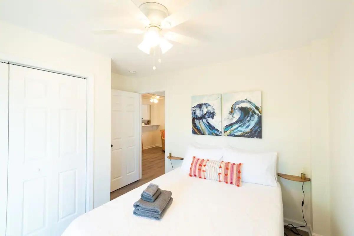 Beach Bum Bungalow Carolina Beach Bagian luar foto